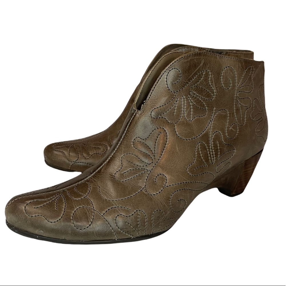 PIKOLINOS Embroidered Ankle Boots